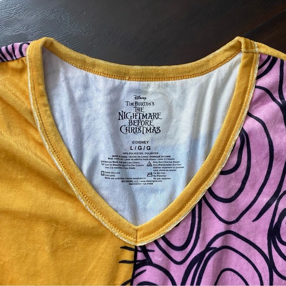 The Nightmare Before Christmas Sally Velvety Costume Dress - Picture 4 of 9